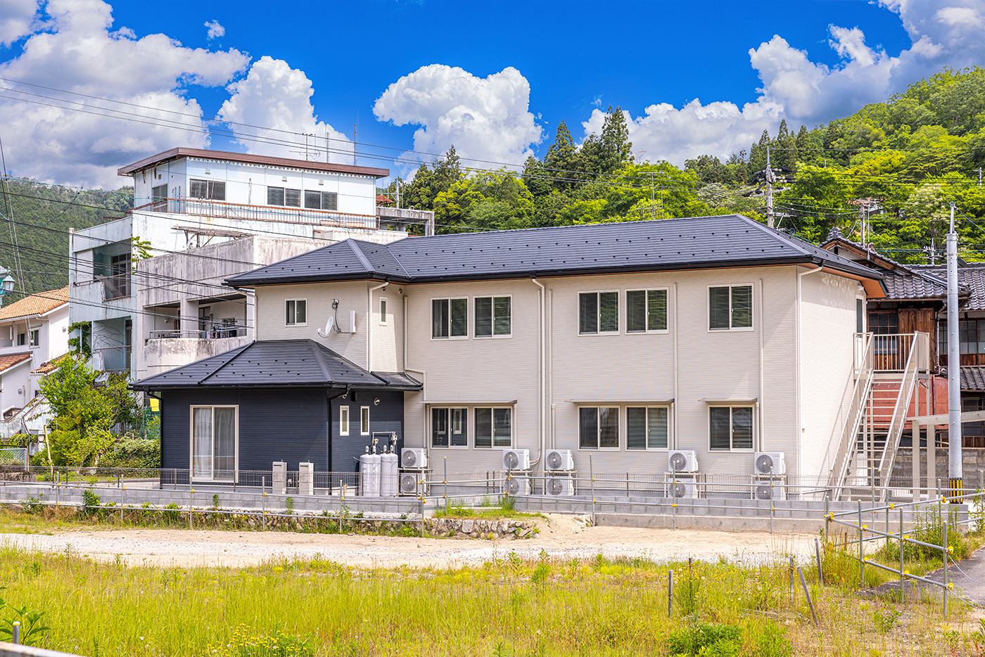 チューリップ第４寮新築　外観