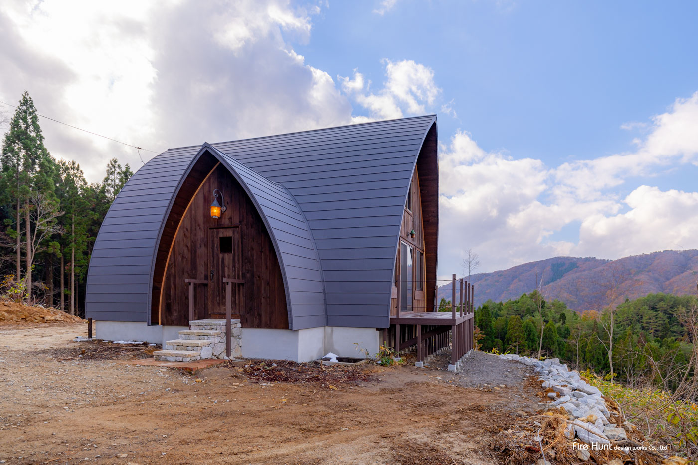 深入山別荘リフォーム　外観