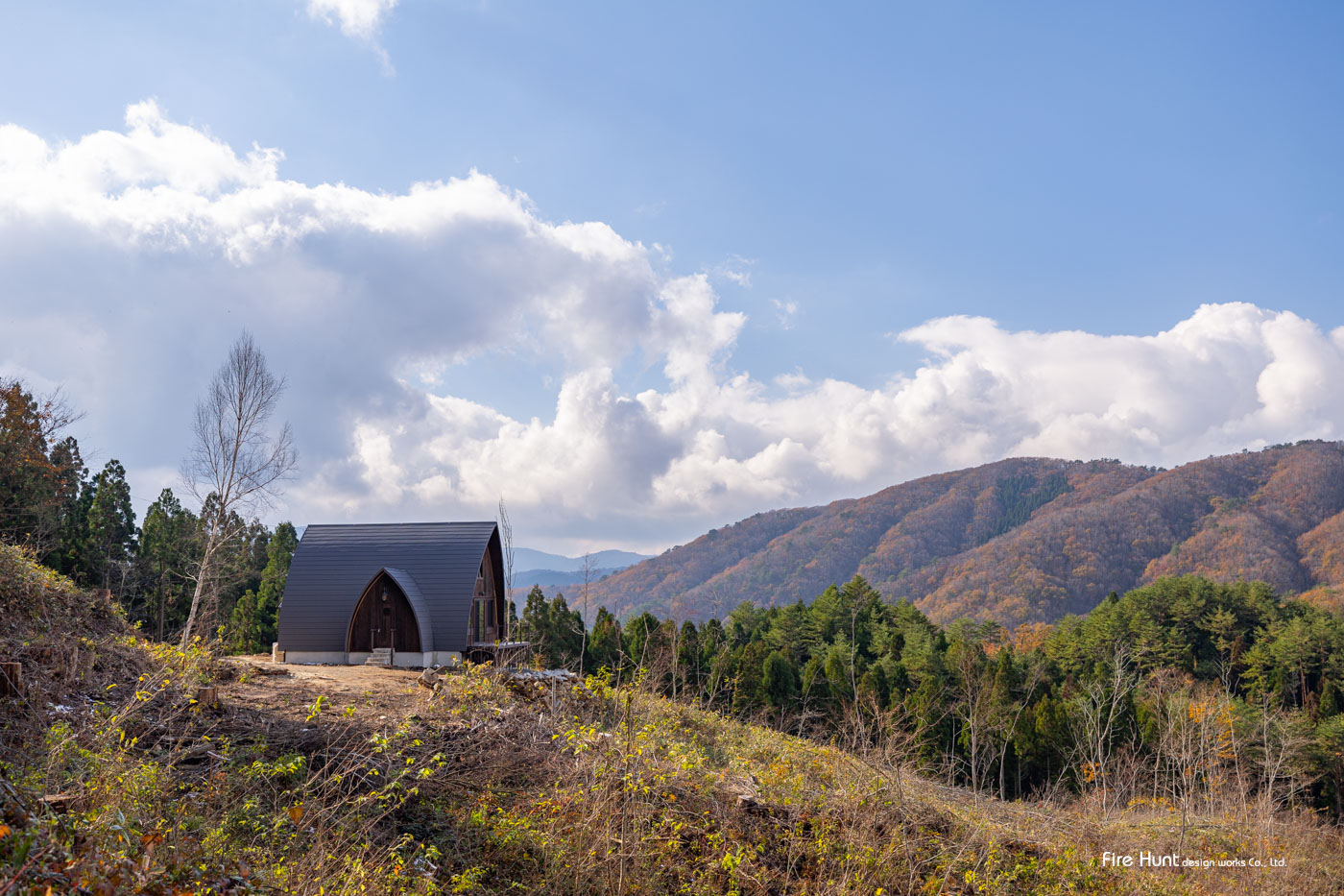 深入山別荘リフォーム　外観