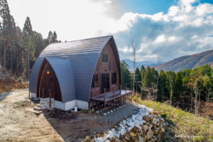 深入山別荘リフォーム　外観