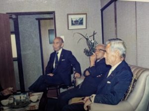 松三宅（実家）にて